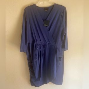 Blue ASOS Curve mini dress